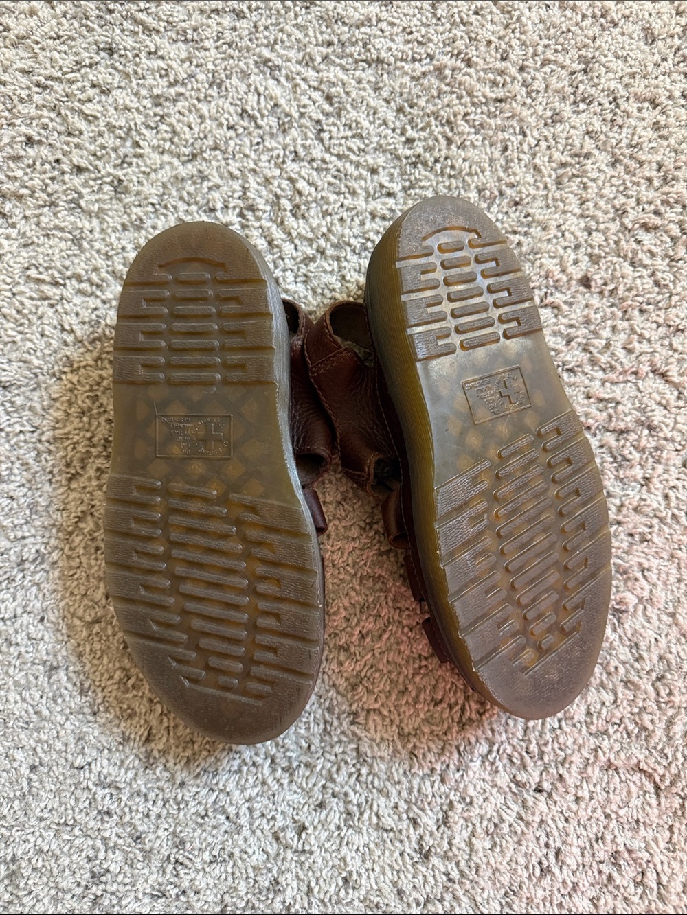 Brown Leather Fisherman Buckle Sandals - Picture 3 of 3